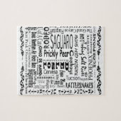 アリゾナのバズ語 ジグソーパズル (横)