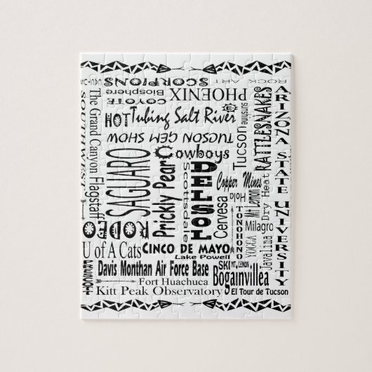 アリゾナのバズ語 ジグソーパズル (縦)