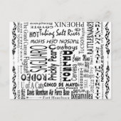 アリゾナのバズ語 ポストカード (正面)