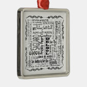 アリゾナのバズ語 メタルオーナメント (右)