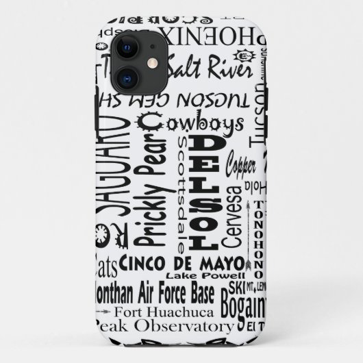 アリゾナのバズ語 Case-Mate iPhoneケース (裏面)