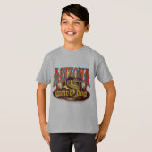 アリゾナのヘビが警戒中 Tシャツ (正面フル)