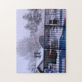 アリゾナのホワイトクリスマス ジグソーパズル (縦)