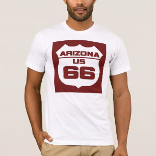 アリゾナのルート66のTシャツ Tシャツ