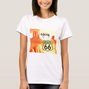アリゾナのルート66 Tシャツ