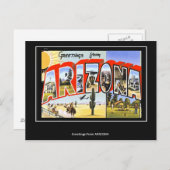 アリゾナのヴィンテージはがき ポストカード (正面/裏面)