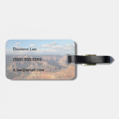 アリゾナの南縁から見られるグランドキャニオン ラゲッジタグ (裏面横)