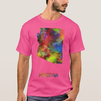 アリゾナの地図オーバーサイズ1 Tシャツ