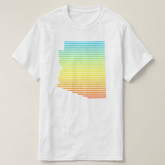 アリゾナの寒さのフェード Tシャツ (デザイン正面)