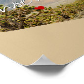 アリゾナの州写真の挿入と町名 ポスター (角)