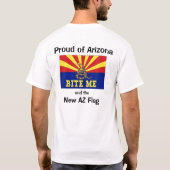 アリゾナの新しい旗 Tシャツ (裏面)