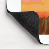 アリゾナの日没のmousepad マウスパッド (コーナー)