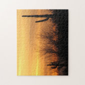 アリゾナの日没3 ジグソーパズル (縦)