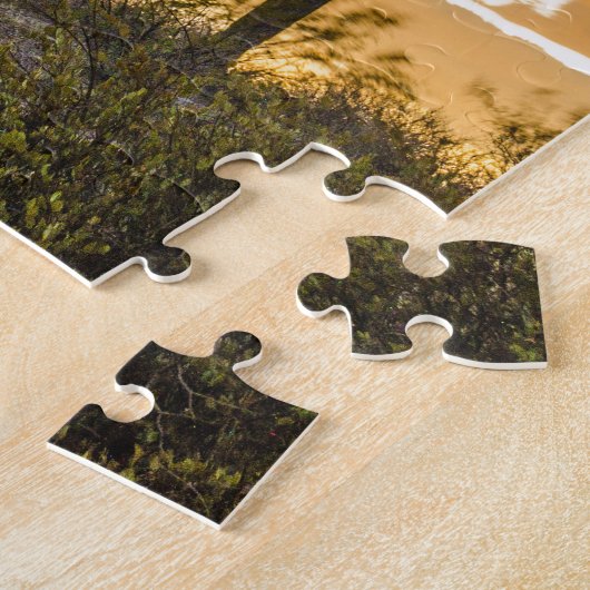 アリゾナの日没 ジグソーパズル (側面)