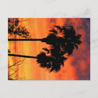 アリゾナの日没 ポストカード