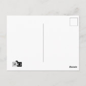 アリゾナの景色の美しい砂漠の絵葉書 ポストカード (裏面)