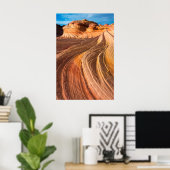 アリゾナの波 ポスター (ホームオフィス)