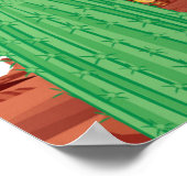 アリゾナの漫画の地図 ポスター (角)