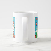 アリゾナの漫画地図 ジャンボコーヒーマグカップ (裏面)