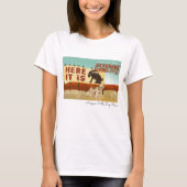 アリゾナの牛犬の救助-ここにそれはジャックウサギです Tシャツ (正面)