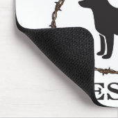 アリゾナの牛犬の救助 マウスパッド (コーナー)