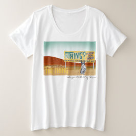 アリゾナの牛犬の救助-事 プラスサイズTシャツ