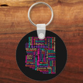 アリゾナの町の地図 キーホルダー (正面)