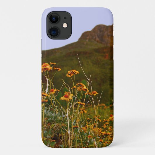 アリゾナの砂漠に咲くワイルドフラワー Case-Mate iPhoneケース (裏面)