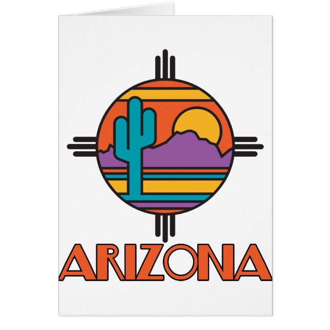 アリゾナの砂漠の曼荼羅 (正面)