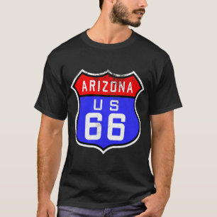 アリゾナの素朴なルート66 Tシャツ