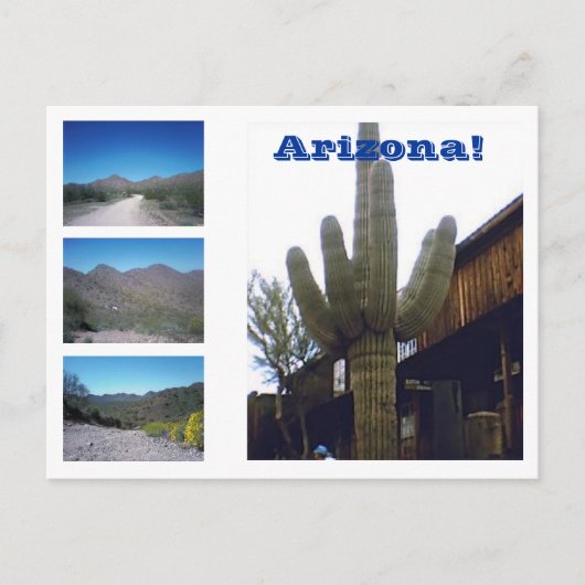 アリゾナの観光スポット！ ポストカード (正面)
