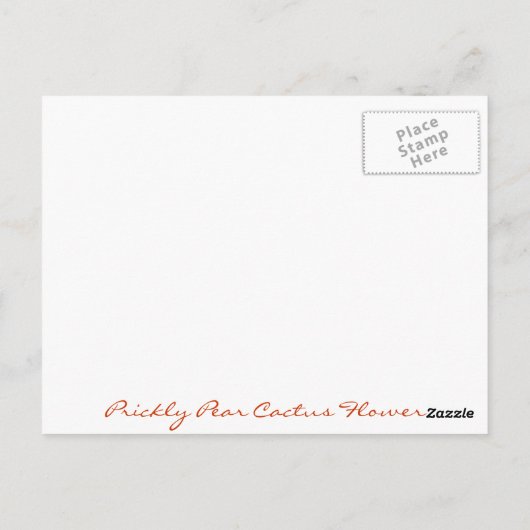 アリゾナの郵便はがき ポストカード (裏面)