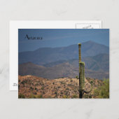 アリゾナの郵便はがき ポストカード (正面/裏面)
