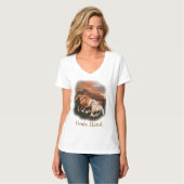 アリゾナの野生の馬 Tシャツ (正面フル)