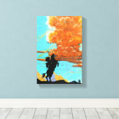 アリゾナの雷頭 キャンバスプリント (インサイチュ (ウッドフロア))