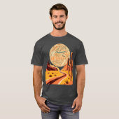 アリゾナの風景ワードアートのサイズ超過 Tシャツ (正面フル)