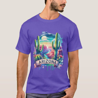 アリゾナの驚異 砂漠の美しさ 印象的な風景 fo tシャツ