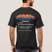 アリゾナは電話システム-暗いワイシャツ--を自動化しました Tシャツ (裏面)