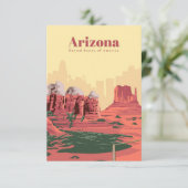 アリゾナへの旅行アート 出欠カード (スタンド正面)