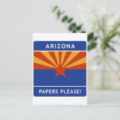 アリゾナへようこそ紙! ポストカード (スタンド正面)