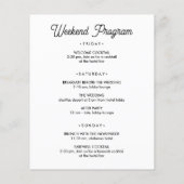 アリゾナへようこそ |文字と旅程の任意の色 (裏面)