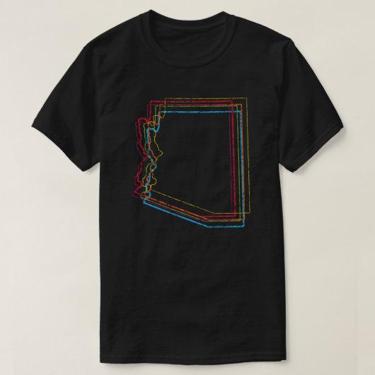 アリゾナぼやけプライド Tシャツ (デザイン正面)