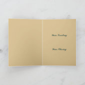 アリゾナアドビクリスマスサボテンの木のライトカード シーズンカード (内部)