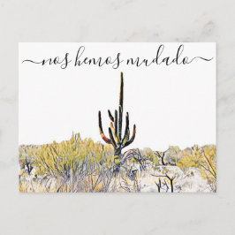 アリゾナアヌンシオデムダンザ葉書 案内ポストカード