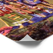 アリゾナアパッチインディアンキャンプ ポスター (角)