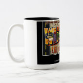 アリゾナウィンスローコーヒーマグのギフト ツートーンマグカップ (左)