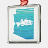 アリゾナウェーブ魚釣り メタルオーナメント (左)