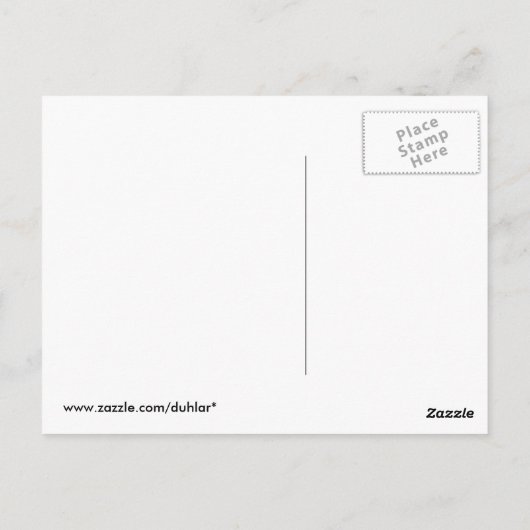 アリゾナエルクハガキ ポストカード (裏面)