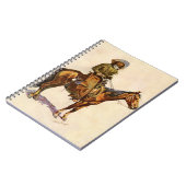 アリゾナカウボーイバイレミントン、ヴィンテージ西部 ノートブック (左側)