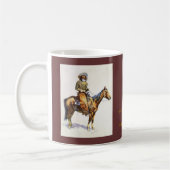 アリゾナカウボーイレミントンファインアートマグ コーヒーマグカップ (左)